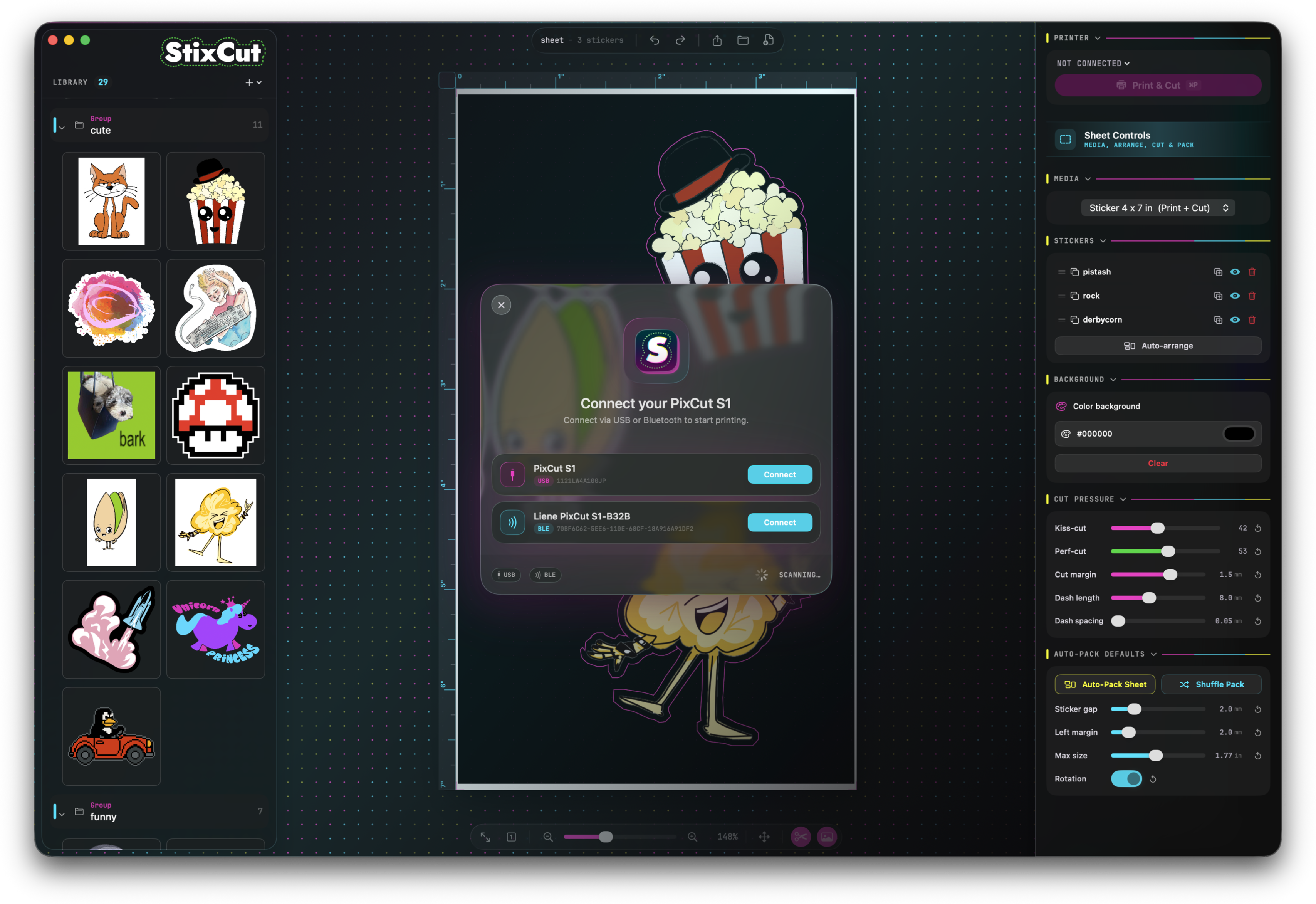 StixCut app screenshot